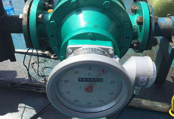 齒輪流量計使用現場